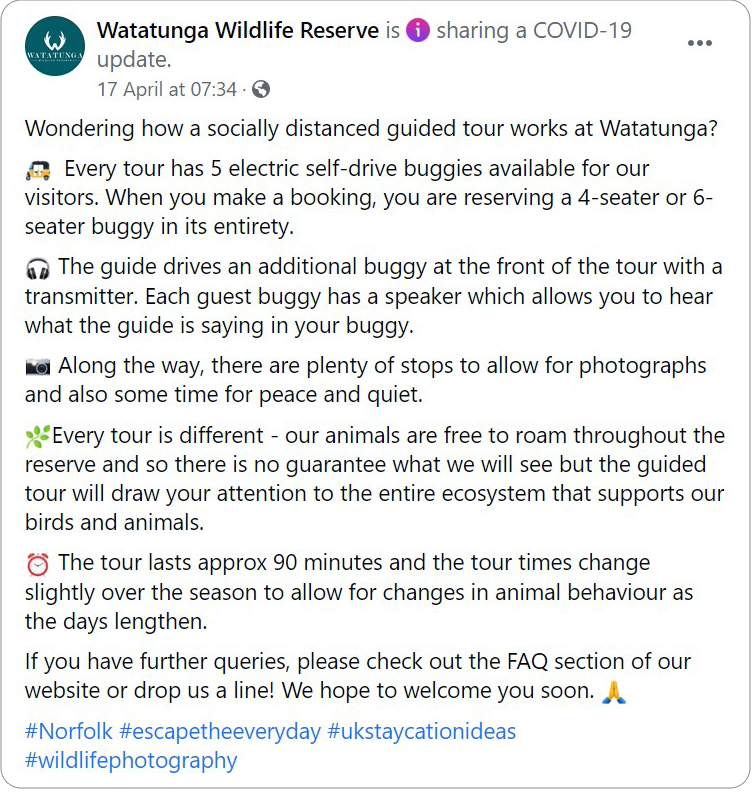 Safari Trailer Group Tour